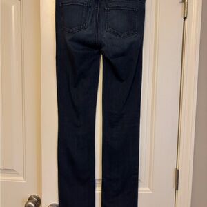 PAIGE Dark Indigo Women's Skyline Straight Jeans